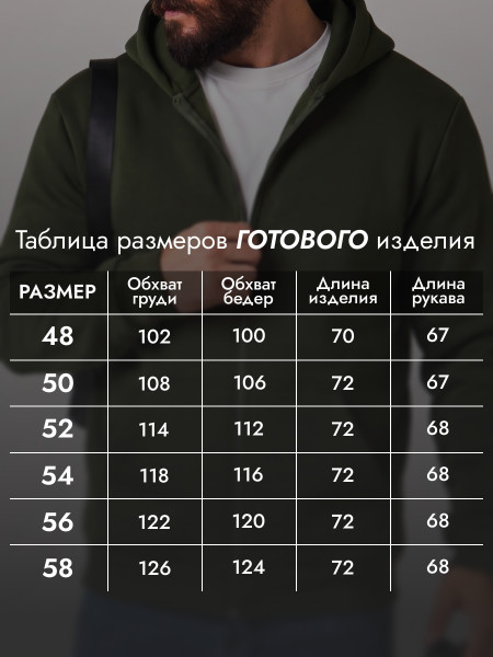 Толстовка мужская футер 3-х нитка начес пенье Толстовка мужская футер 3-х нитка начес пенье